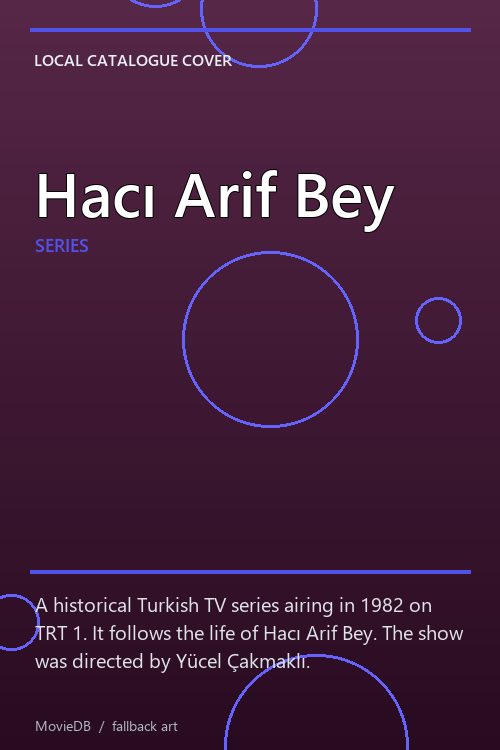 Hacı Arif Bey poster