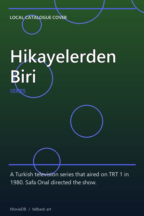 Hikayelerden Biri poster