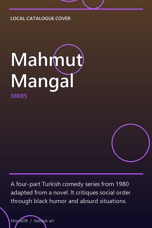 Mahmut Mangal poster