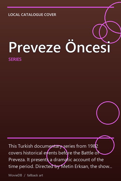Preveze Öncesi poster