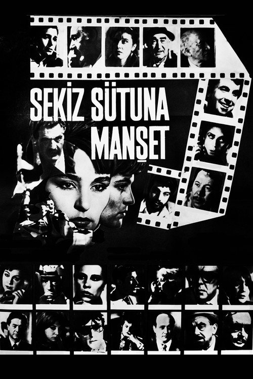 Sekiz Sütuna Manşet poster