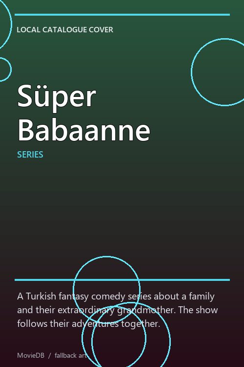 Süper Babaanne poster