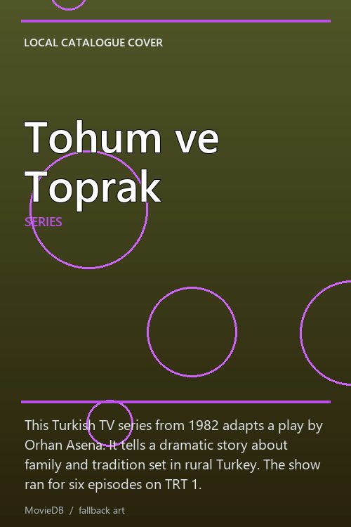 Tohum ve Toprak poster