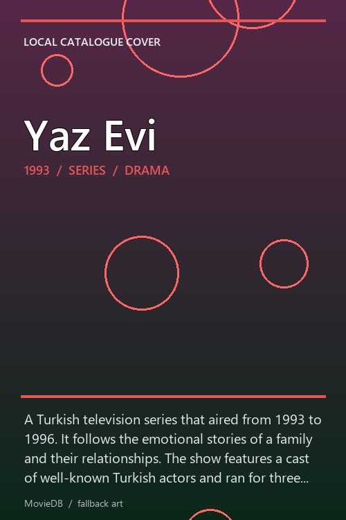 Yaz Evi poster