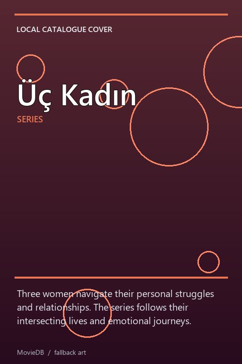 Üç Kadın poster