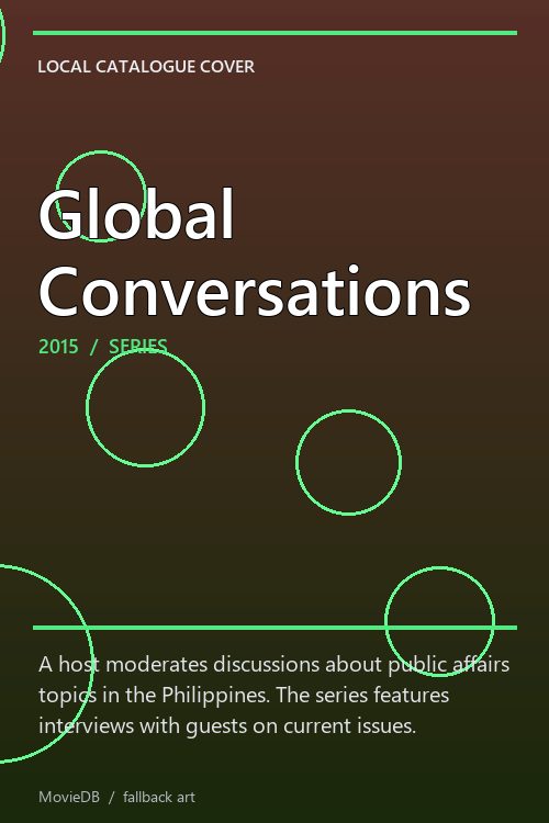 Global Conversations poster