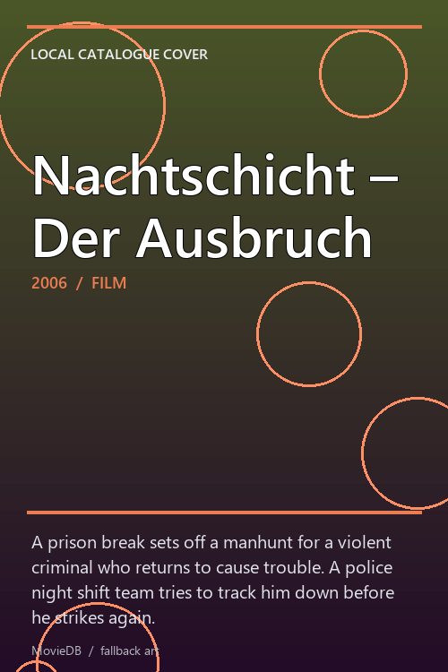 Nachtschicht – Der Ausbruch poster