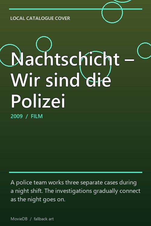 Nachtschicht – Wir sind die Polizei poster