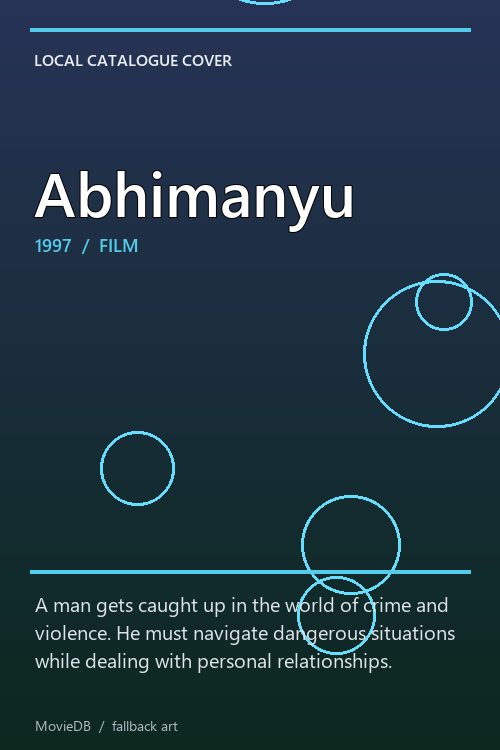 Abhimanyu poster