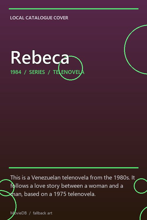 Rebeca poster