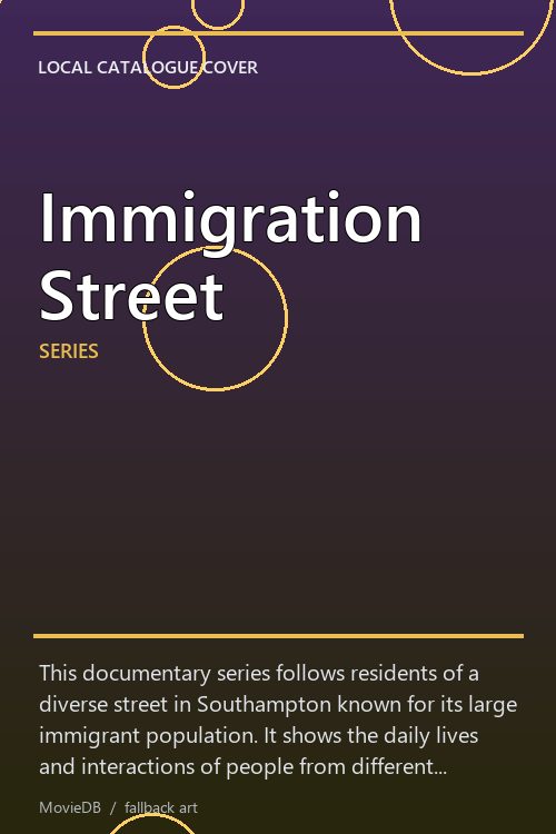 Immigration Street poster