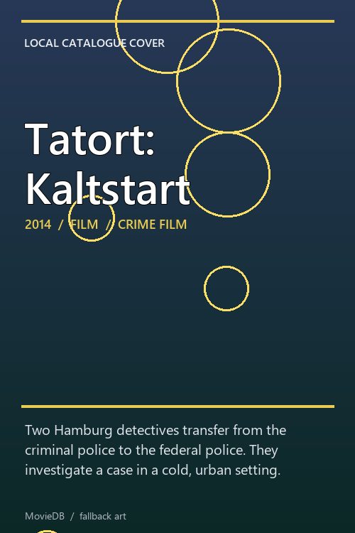 Tatort: Kaltstart poster