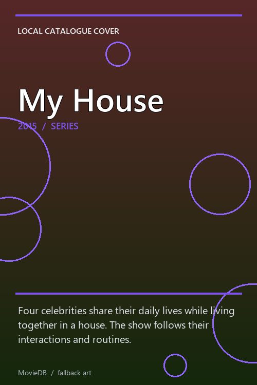 My House poster