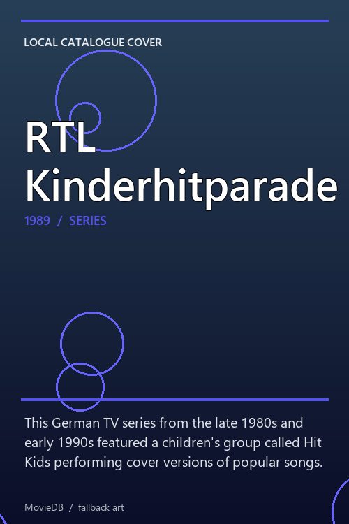RTL Kinderhitparade poster