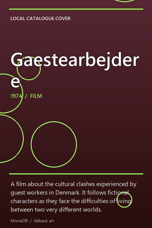 Gaestearbejdere poster