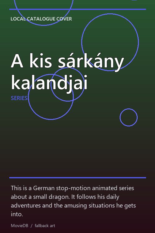 A kis sárkány kalandjai poster