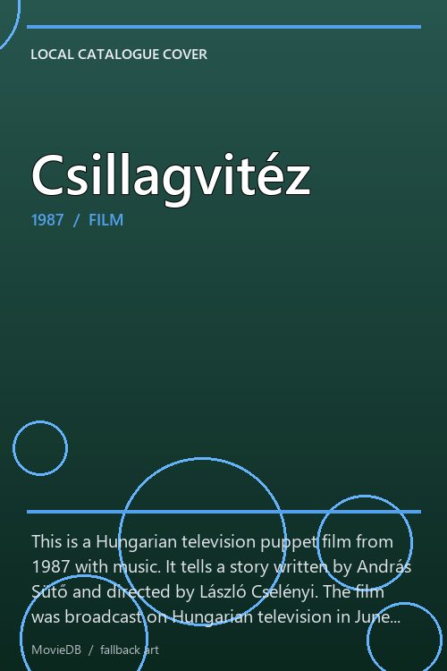 Csillagvitéz poster