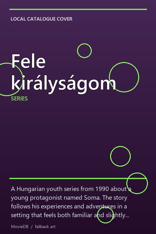 Fele királyságom poster