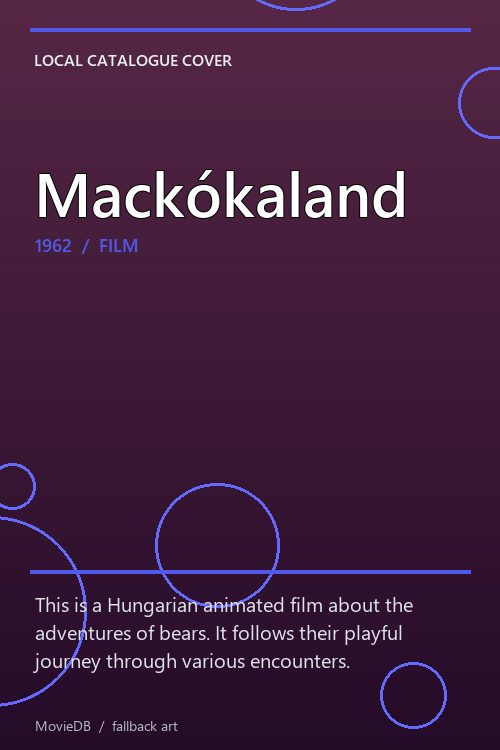 Mackókaland poster