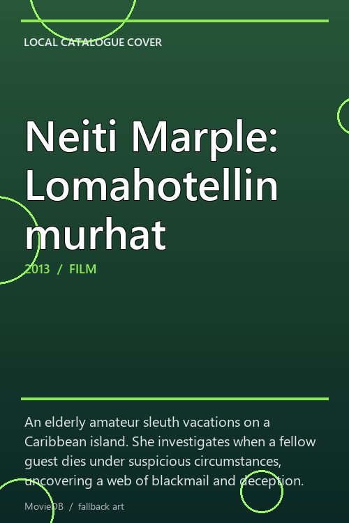 Neiti Marple: Lomahotellin murhat poster