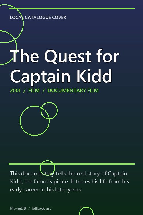 The Quest for Captain Kidd poster
