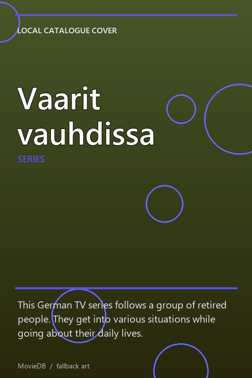 Vaarit vauhdissa poster