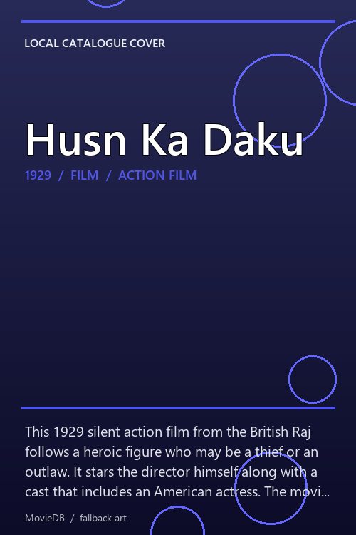 Husn Ka Daku poster