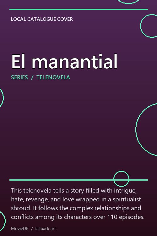 El manantial poster