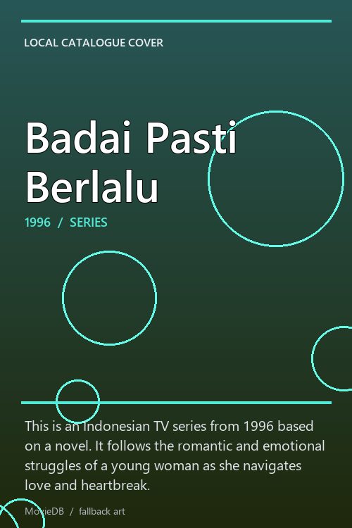 Badai Pasti Berlalu poster