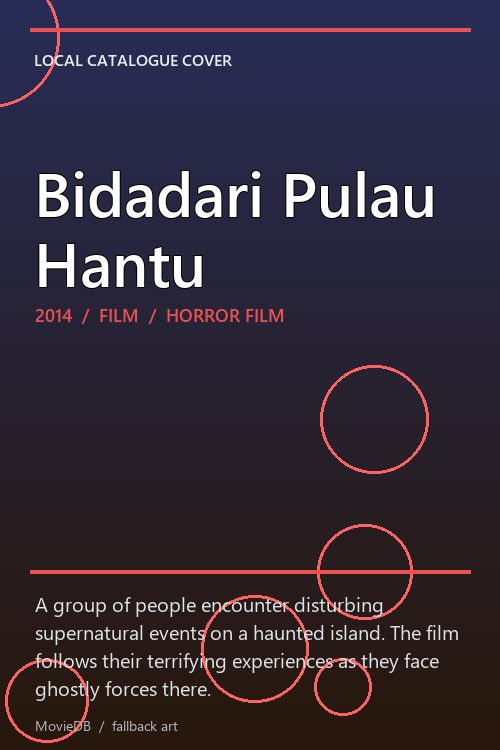 Bidadari Pulau Hantu poster