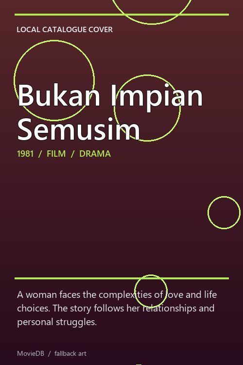 Bukan Impian Semusim poster