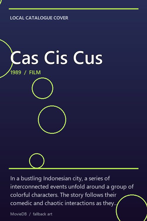 Cas Cis Cus poster