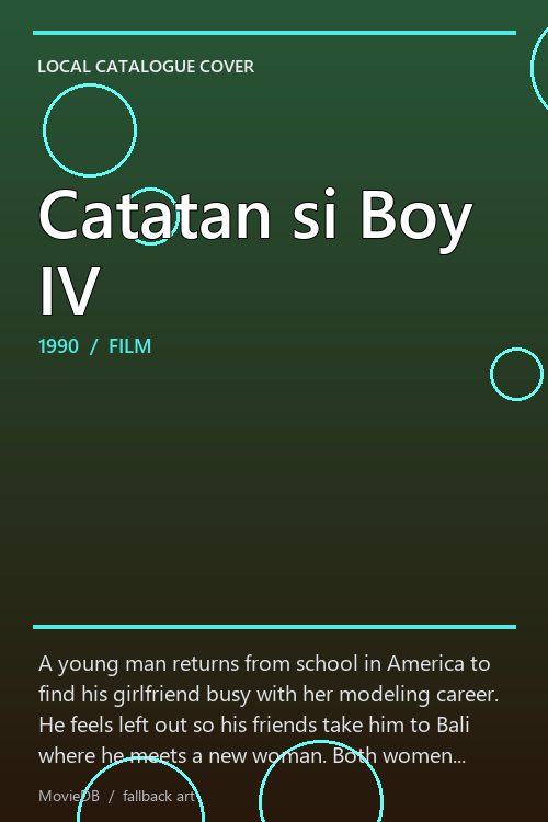 Catatan si Boy IV poster
