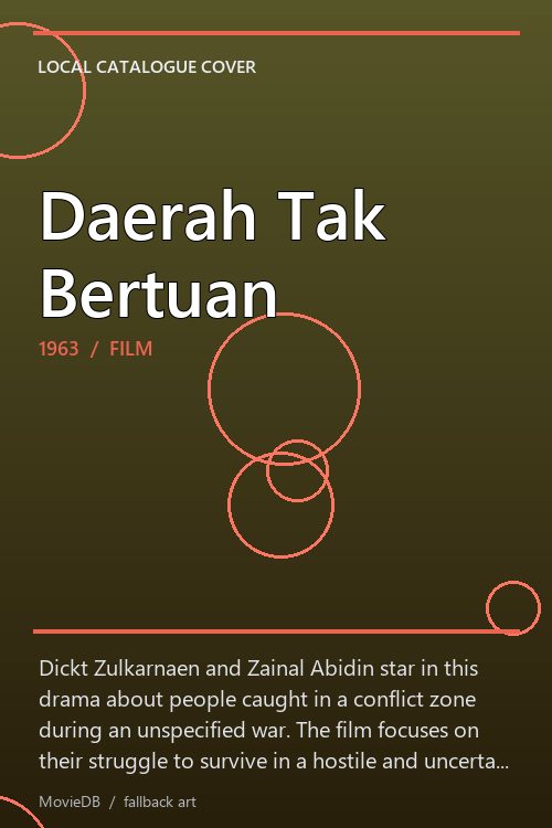 Daerah Tak Bertuan poster