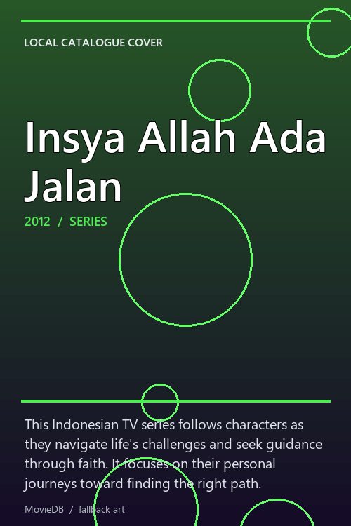 Insya Allah Ada Jalan poster