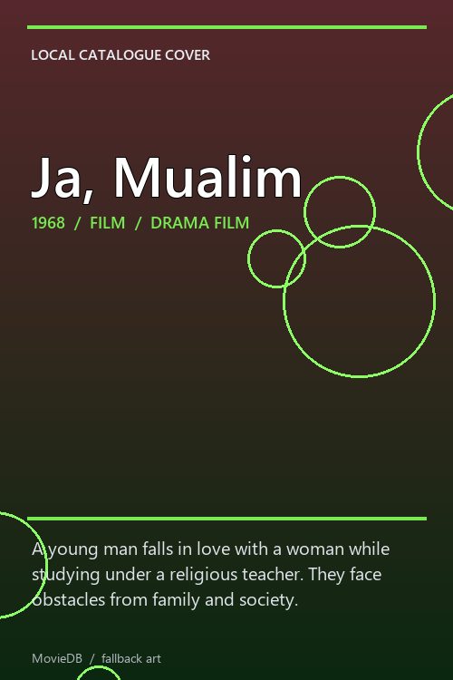 Ja, Mualim poster