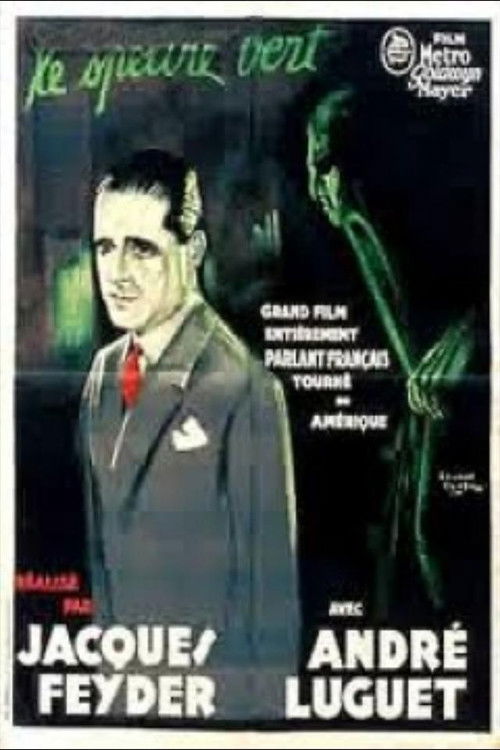 Le spectre vert poster