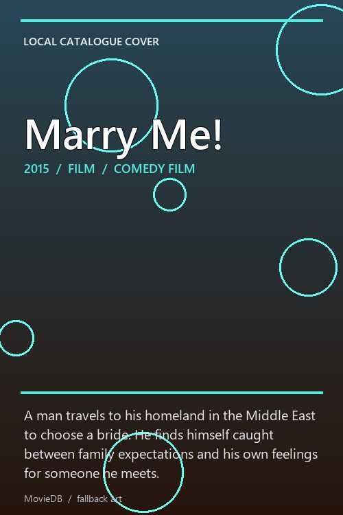 Marry Me! poster