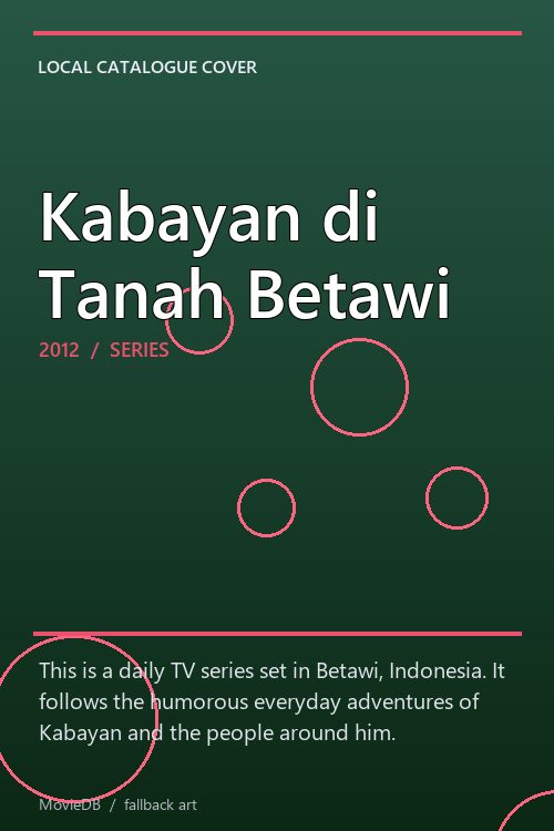 Kabayan di Tanah Betawi poster