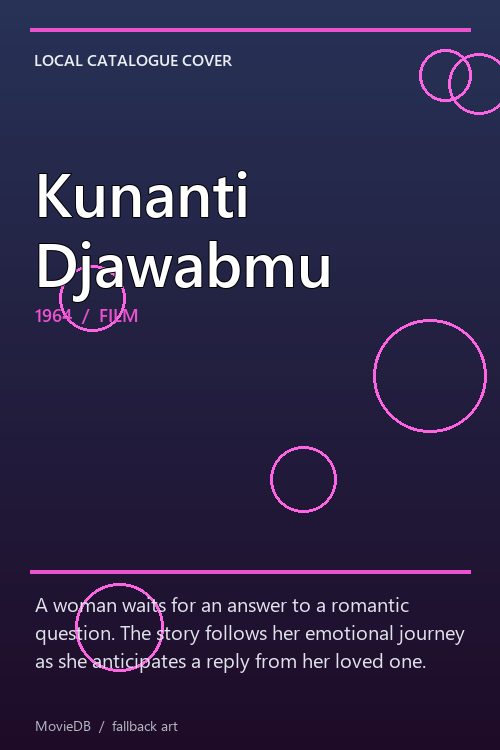 Kunanti Djawabmu poster