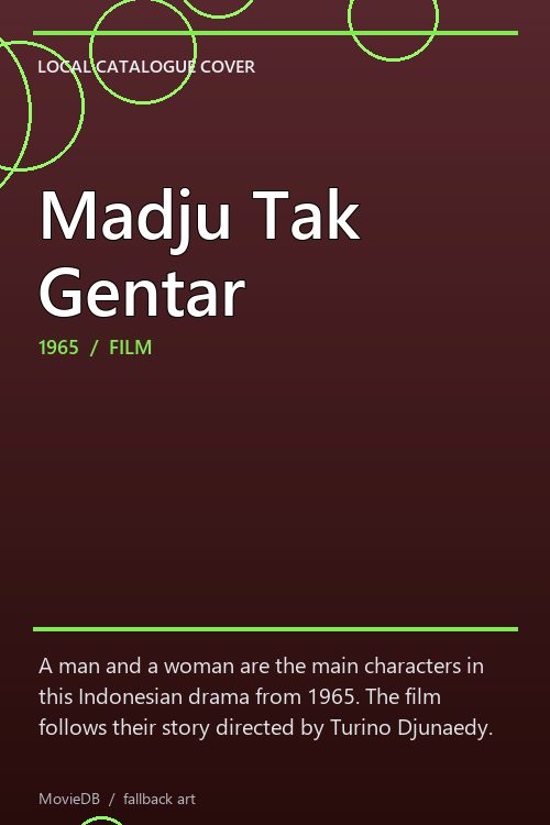 Madju Tak Gentar poster