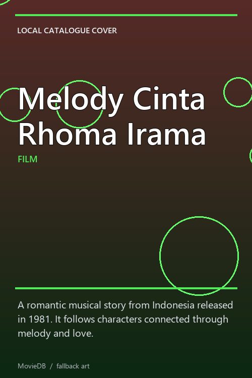 Melody Cinta Rhoma Irama poster