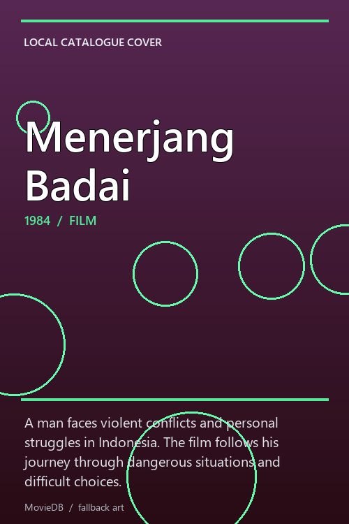 Menerjang Badai poster