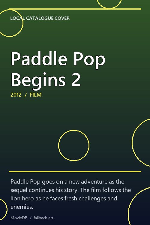 Paddle Pop Begins 2 poster