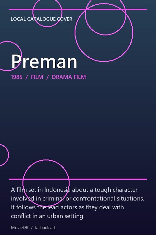 Preman poster