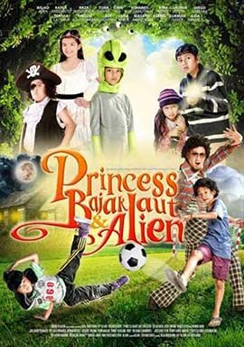 Princess, Bajak Laut & Alien poster