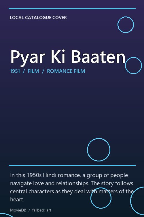 Pyar Ki Baaten poster