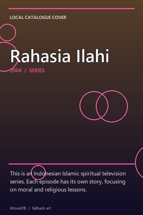 Rahasia Ilahi poster