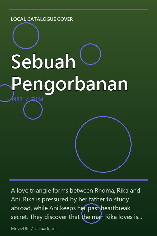 Sebuah Pengorbanan poster