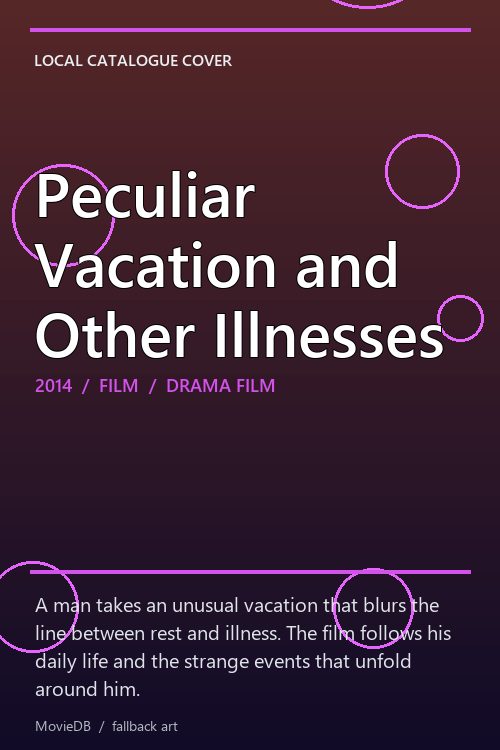 Peculiar Vacation and Other Illnesses poster